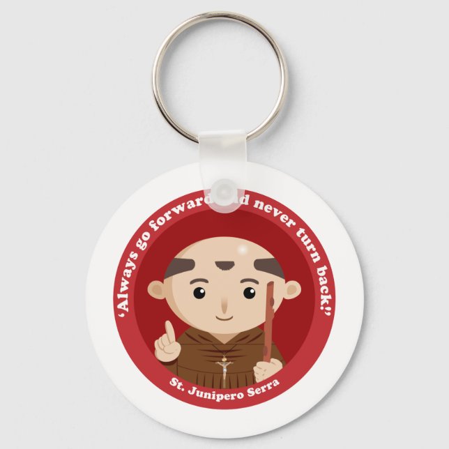 St. Junipero Serra Schlüsselanhänger (Vorderseite)