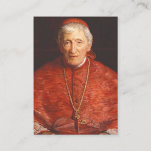 St. Kardinal John Henry Newman Holy Card Katholik Visitenkarte