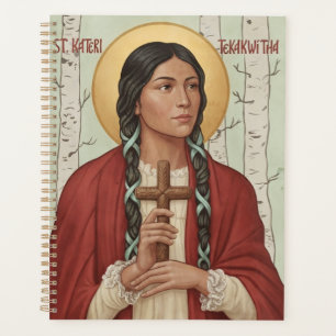 St. Kateri Tekakwitha katholische Heilige Lily Moh Planer