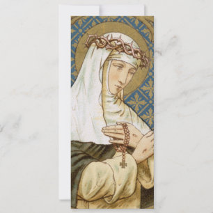 St. Katharina von Siena (BK 19) Leere Grußkarte