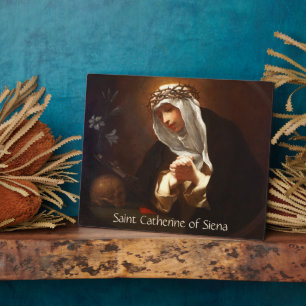 St. Katharina von Siena (Franceschini) Horizontal Fotoplatte