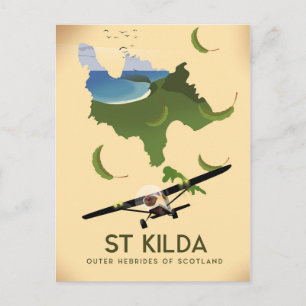 St Kilda, Äußere Hebriden, Schottland Postkarte