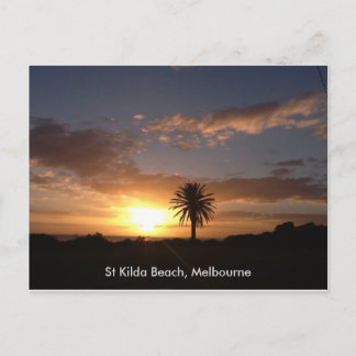 St Kilda Beach Melbourne Postkarte