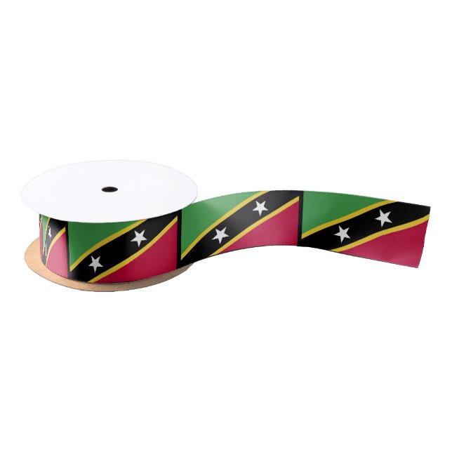 St. Kitts kennzeichnen Satinband (Spule)