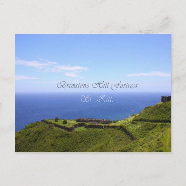 St. Kitts PostCard Postkarte (Vorderseite)
