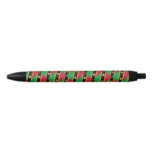 St. Kitts und Nevis Flag Ballpoint Pen Kugelschreiber