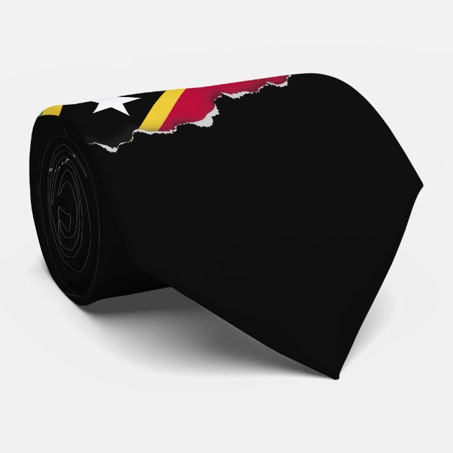 St. Kitts und Nevis Flag Krawatte (Gerollt)