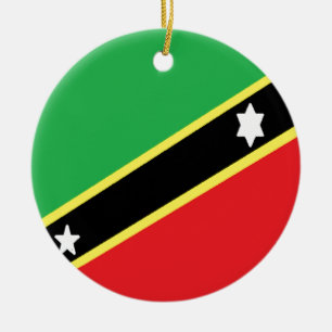 St. Kitts und Nevis Keramik Ornament