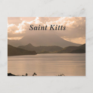 St. Kitts und Nevis Postkarte