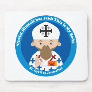 St. Kyril von Jerusalem Mousepad
