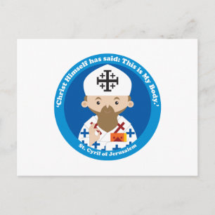 St. Kyril von Jerusalem Postkarte