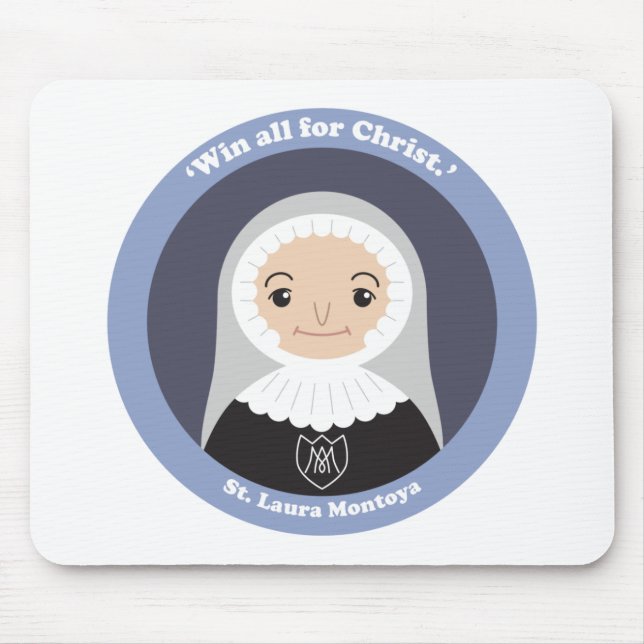 St. Laura Montoya Mousepad (Vorne)