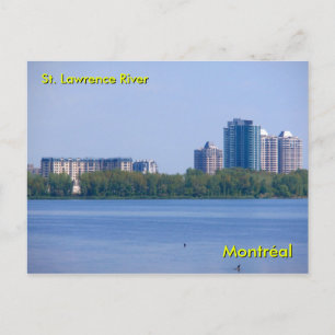 St. Lawrence River Postkarte