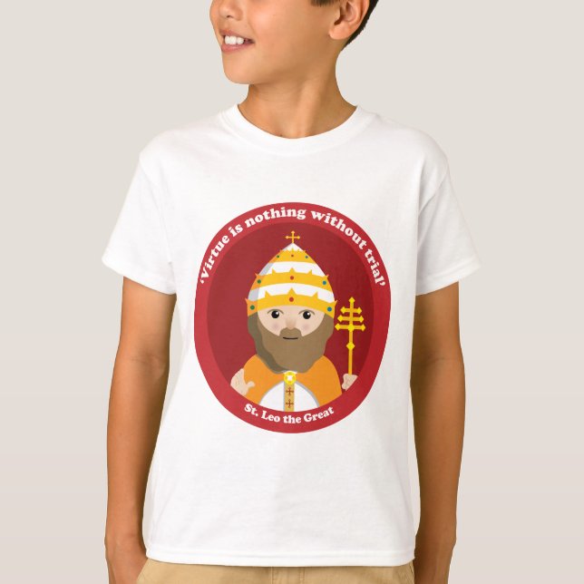 St. Leo the Great T-Shirt (Vorderseite)