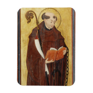 St Leonard (Öl auf Goldgrundplatte) (Paar von 12 Magnet