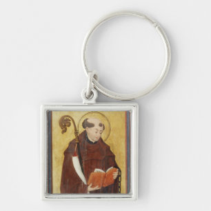St Leonard (Öl auf Goldgrundplatte) (Paar von 12 Schlüsselanhänger