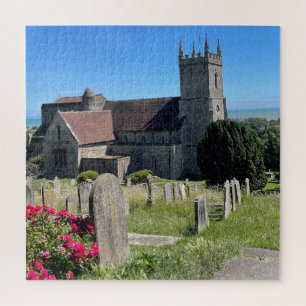 St. Leonards Kirche Hythe aus der Vogelperspektive