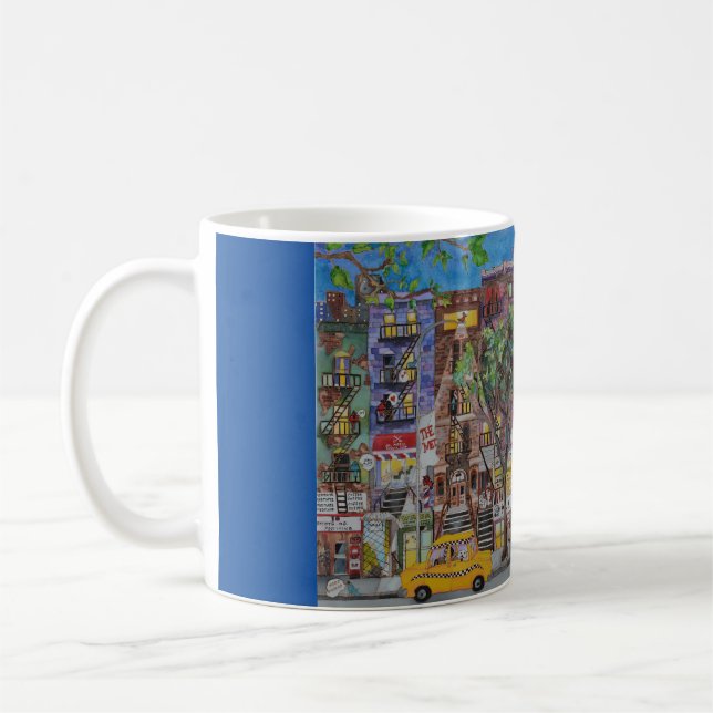 St Les marques placent, tasse de NYC (Gauche)