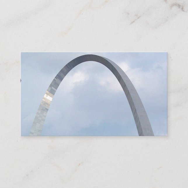 St. Louis Arch Business Cards Visitenkarte (Vorderseite)