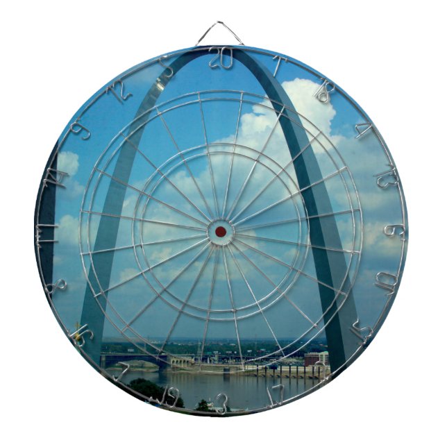 St. Louis Arch Dartboard Dartscheibe (vorne)