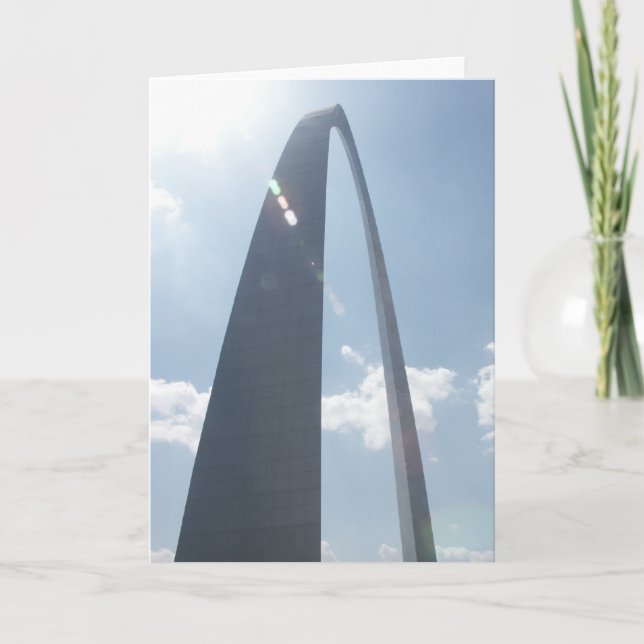 St. Louis Arch Grußkarte Karte (Vorderseite)