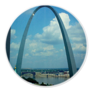 St. Louis Arch Keramik Knob Keramikknauf