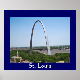 St. Louis Arch Poster