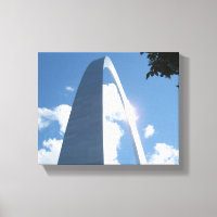 St. Louis Arch Wrapped Canvas
