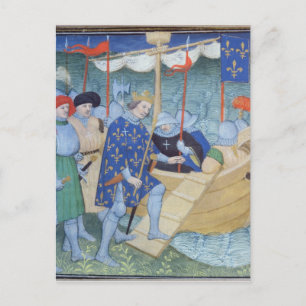 St. Louis beginnt für die Kreuzzüge Postkarte