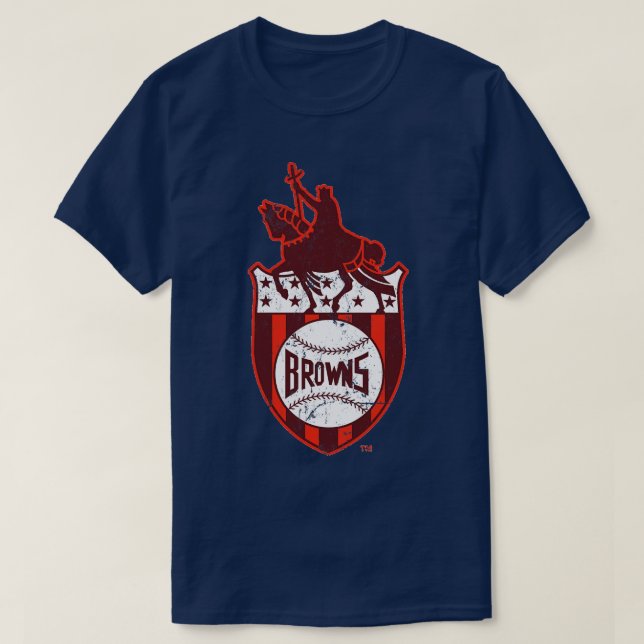 St Louis Browns T-Shirt (Design vorne)