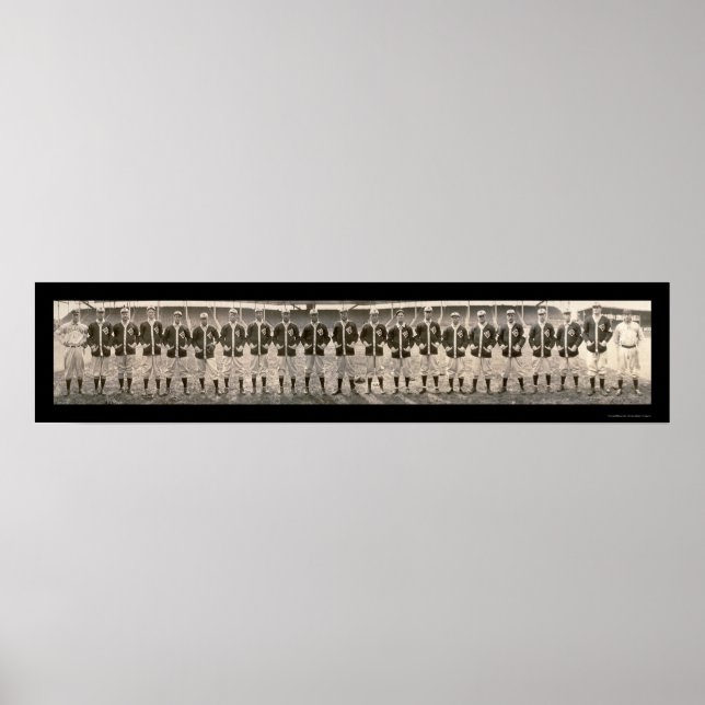 St Louis Browns Team Foto 1909 Poster (Vorne)