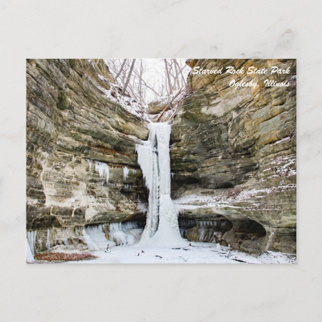 St. Louis Canyon Starved Rock State Park Carte pos (Devant)