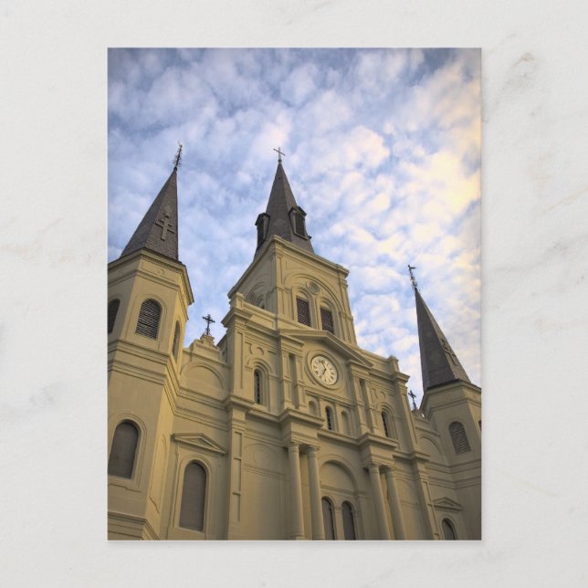 St. Louis Cathedral New Orleans Postkarte (Vorderseite)