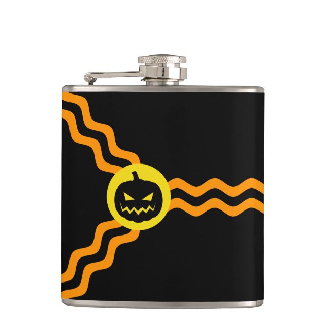 St. Louis City Flag Halloween Flask Flachmann (Vorderseite)