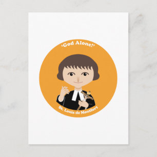 St. Louis de Montfort Postkarte