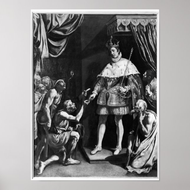 St. Louis Distributing Alms, c.1615-20 Poster (Vorne)