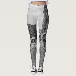St. Louis Gasse Graustufen Leggings