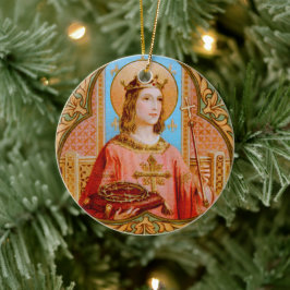 St. Louis IX der König (BK 004) Keramik Ornament