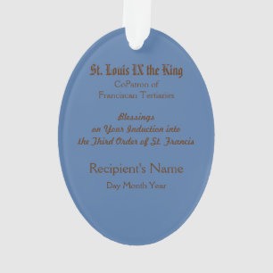St. Louis IX der König (PM 05) Acryl Ornament