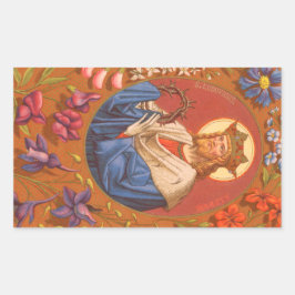St. Louis IX der König (PM 05) Rechteckiger Aufkleber