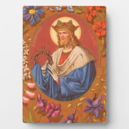 St. Louis IX (PM 05) 5"x7" Plaque 2 mit Easel Fotoplatte