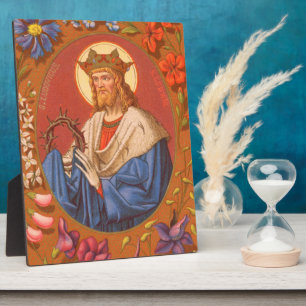 St. Louis IX (PM 05) 8"x10" Plaque 2 mit Easel Fotoplatte