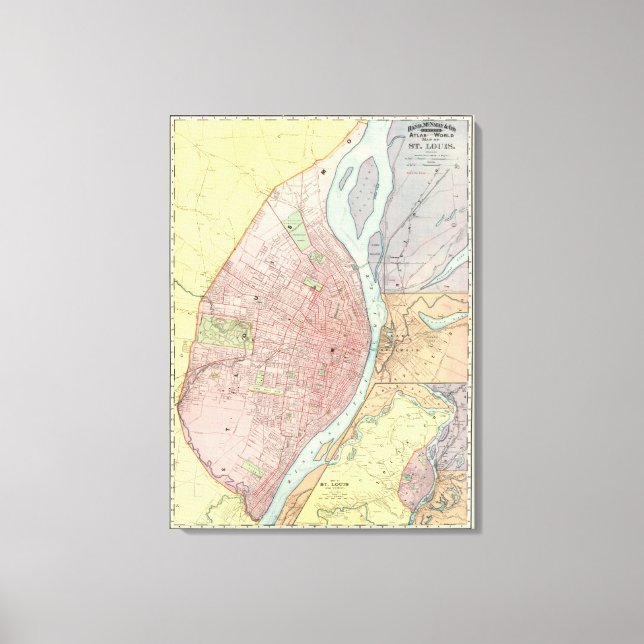 St. Louis Leinwanddruck (Vorderseite)