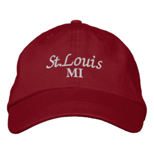 St. Louis Michigan Bestickte Baseballmütze Baseballkappe