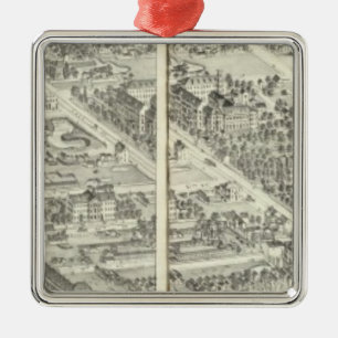 St. Louis, Missouri 14 Ornament Aus Metall