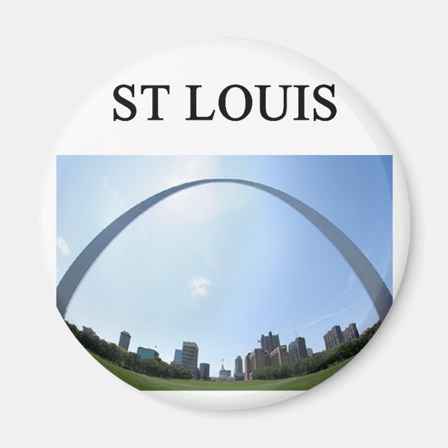 ST LOUIS missouri arch Magnet (Vorne)