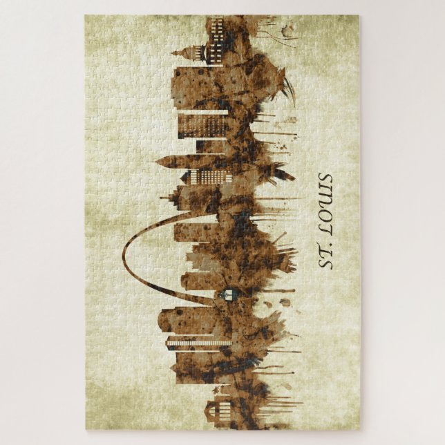 St. Louis Missouri Cityscape (Vertikal)