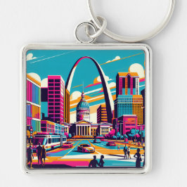 St. Louis, Missouri | Der Gateway-Pfeil Schlüsselanhänger