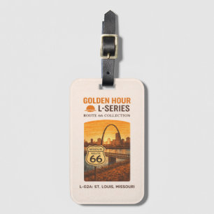 St Louis Missouri Gateway Arch Golden Hour L-Serie Gepäckanhänger