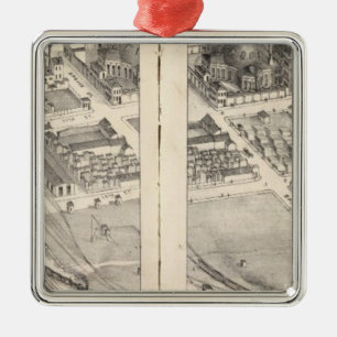 St. Louis, Missouri Ornament Aus Metall